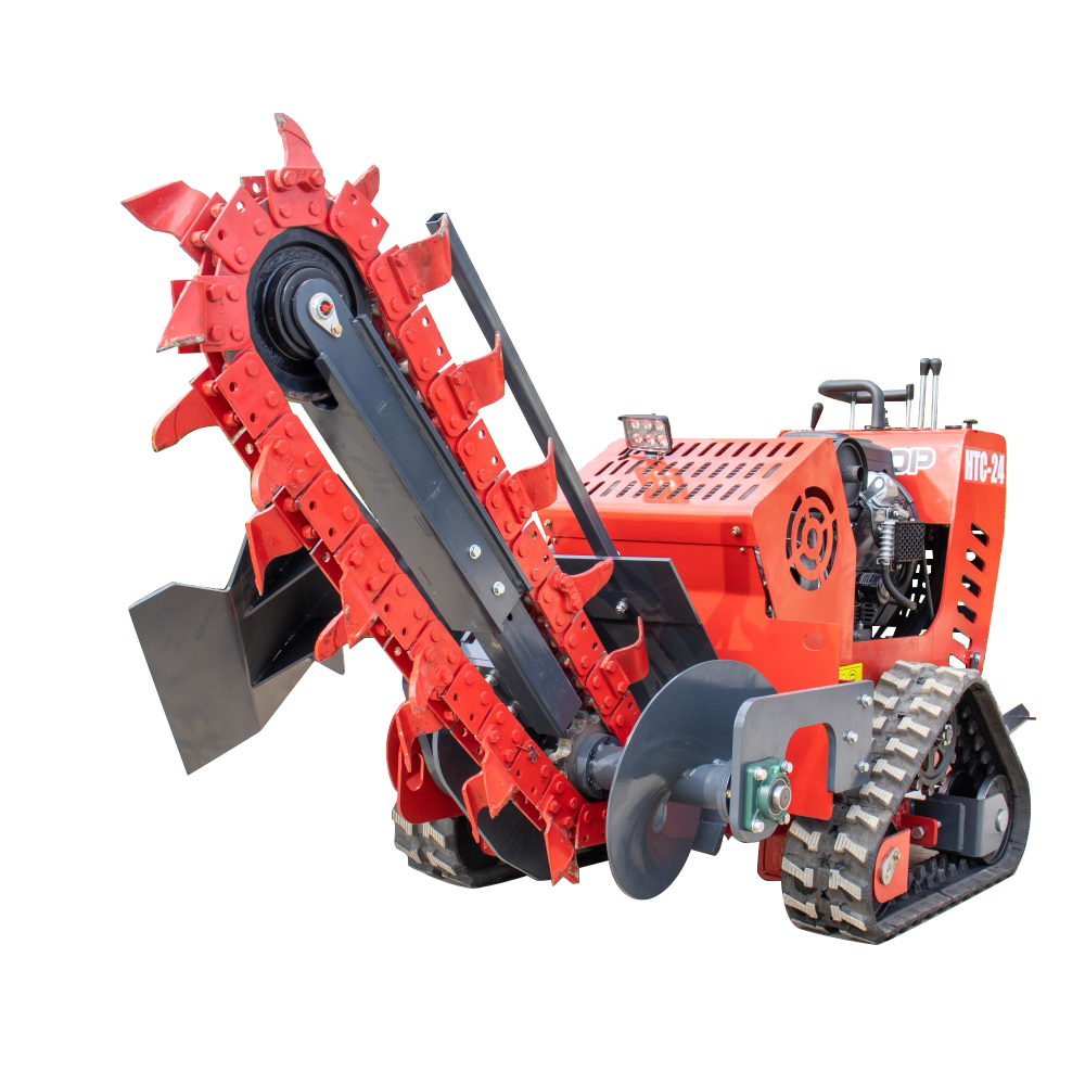 HTC24滑移式开沟机