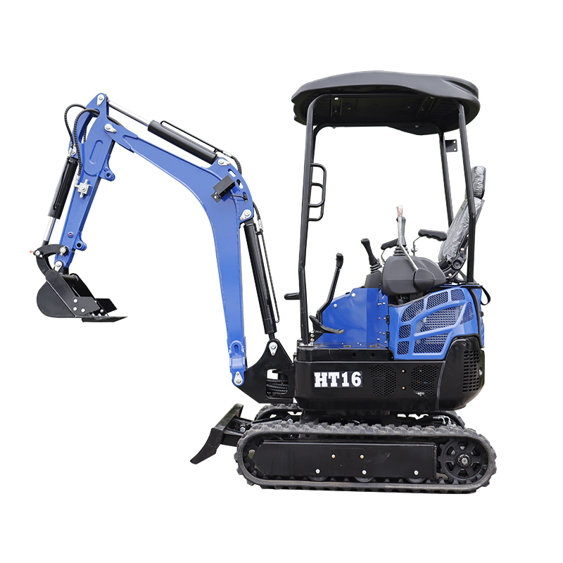 HT16 小型挖掘机 | 1.6 吨多功能微挖机 | 农用工程履带式小挖机 HT16 小型挖掘机 | 1.6 吨多功能微挖机 | 农用工程履带式小挖机