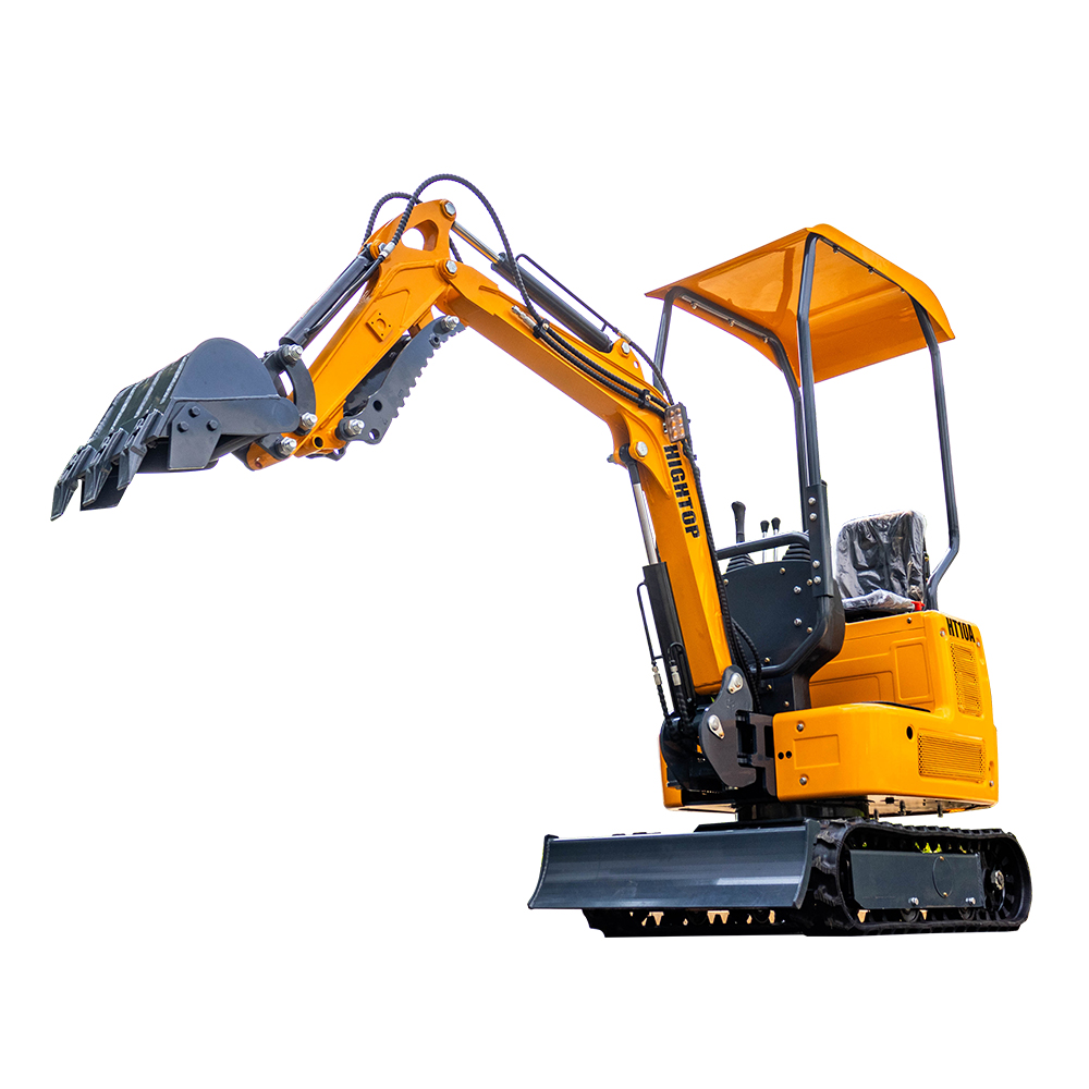 HT10A 小型履带挖掘机 果园庭院室内施工小挖机 1 吨级微型钩机设备 HT10A 小型履带挖掘机 果园庭院室内施工小挖机 1 吨级微型钩机设备